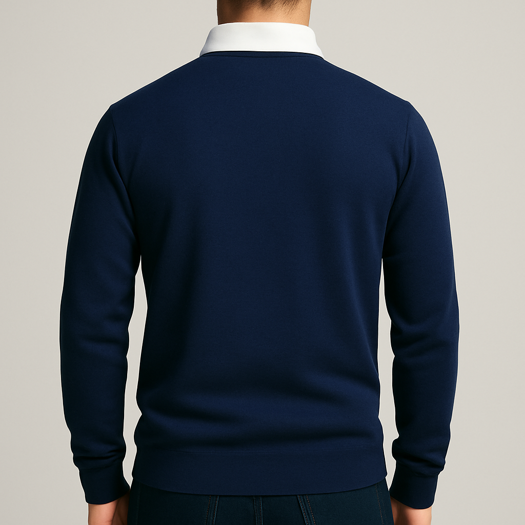 Polo Renlor Kontrastkragen